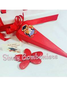 Scatoline portaconfetti laurea economiche con gufo laureato