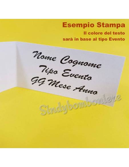 10 Bigliettini Compleanno, Primo Compleanno, Diciottesimo Compleanno personalizzati con frase STAMPA INCLUSA