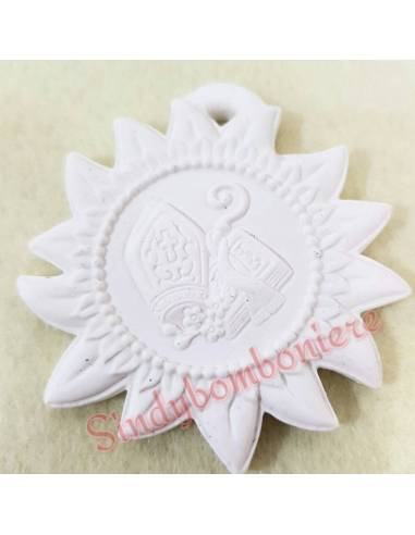 Gessetti profumati cresima appendino per bomboniere fai da te 3 pezzi 1 uero