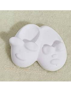 Gessetti profumati nascita battesimo per confezionare bomboniere scarpette