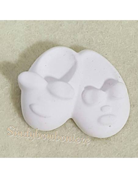 Gessetti profumati nascita battesimo per confezionare bomboniere scarpette