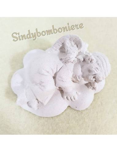 gessetto profumato angioleto su nuvola bomboniere