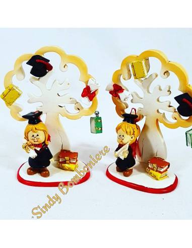 FAI DA TE BOMBONIERE albero della vita laurea magneti 