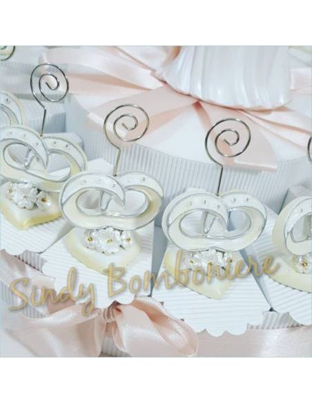 TORTA BOMBONIERA FEDI CLIP unione civile donne SPEDIZIONE INCLUSA matrimonio