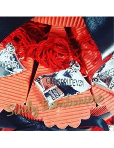 BOMBONIERE per laurea torta con pergamena GIURISPRUDENZA con nappina spedizione inclusa 2