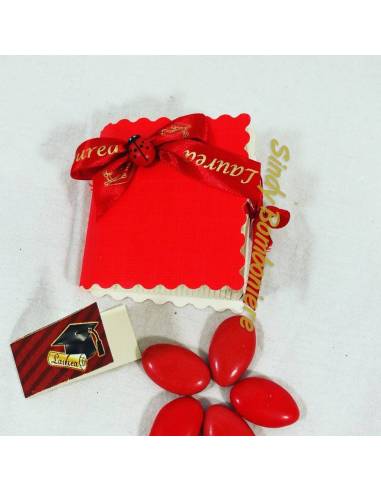 Scatoline portaconfetti laurea con coccinella