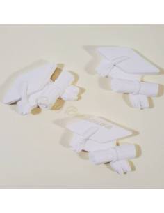 4 gessetti profumati gufo per confezione bomboniere