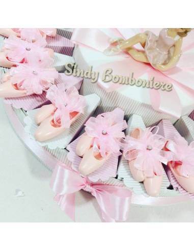 TORTA BOMBONIERE BALLERINA bimba compleanno battesimo comunione