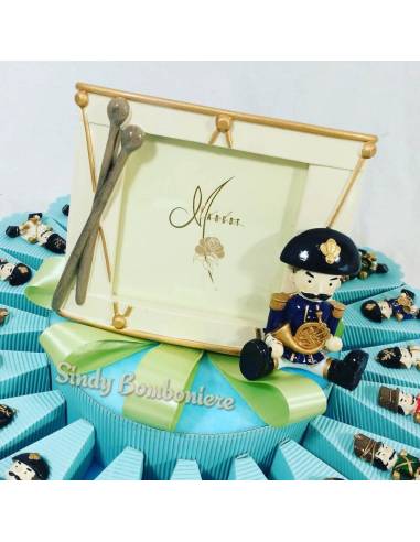 Bomboniere nascita compleanno battesimo Soldatino magnete guerra assortito portafoto bimbo