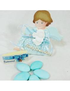 Idea bomboniera segnaposto nascita battesimo confezionato 1PEZZO fai da te 2PEZZI bambino seduto