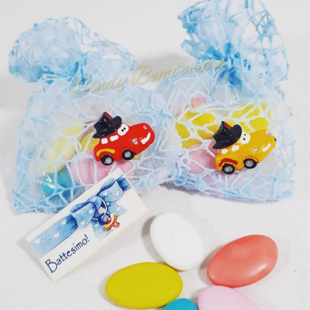 Gadget Bomboniere primo compleanno conomiche 1 euro cars portaconfetti Walt Disney