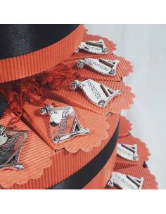 TORTA BOMBONIERA per laurea porta confetti pergamena Ingegneria spedizione inclusa 2