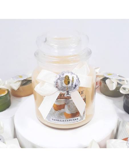 Torta bomboniera Prima Comunione candele Country Candle per bambina