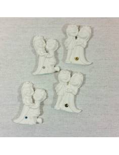 BOMBONIERE SPOSI GESSETTI PROFUMATI NO CONFETTI MATRIMONIO PROMESSA 24 PZ €14,99 2