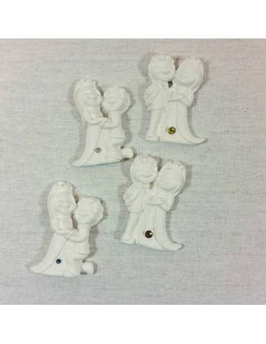 BOMBONIERE SPOSI GESSETTI PROFUMATI NO CONFETTI MATRIMONIO PROMESSA 24 PZ €14,99