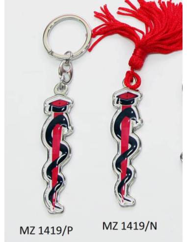 Bomboniera Laurea medicina borsa valigetta dottore medico con nappa o portachiavi 