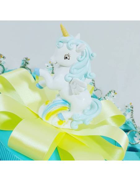 torta bomboniera unicorno portachiavi maschio e salvadanaio bomboniere battesimo online