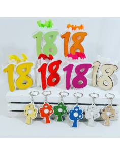 portaconfetti portachiavi per bomboniere 18 compleanno prezzi bassi