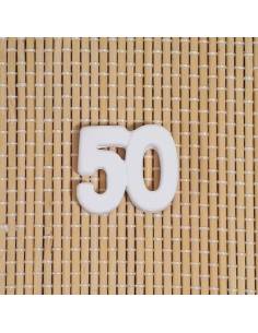 3 Gessetti profumati a forma di staffa di cavallo con nappa decorazione per bomboniere laurea