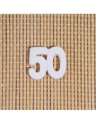 3 Gessetti profumati a forma di staffa di cavallo con nappa decorazione per bomboniere laurea