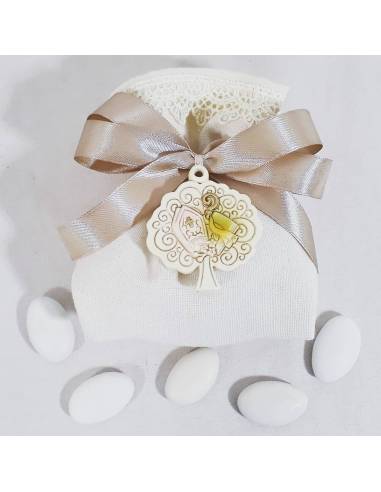 Sacchetti portaconfetti cresima  icona sacra