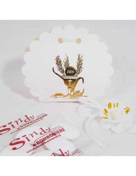 Scatolina portaconfetti comunione bomboniere prezzi bassi segnaposto online