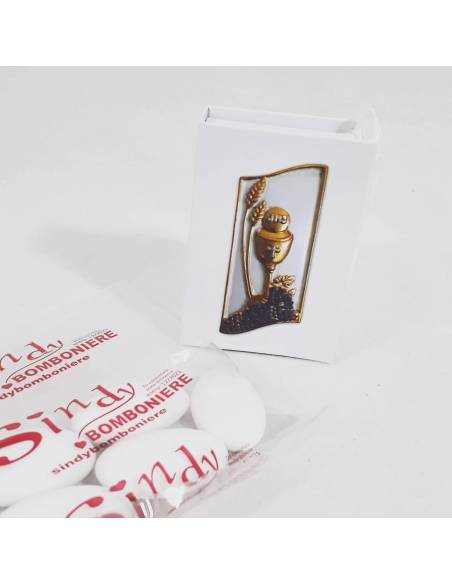 Scatolina portaconfetti comunione bomboniere a forma di libro prezzi bassi segnaposto online