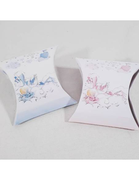 Scatoline portaconfetti nascita bimba o bimbo