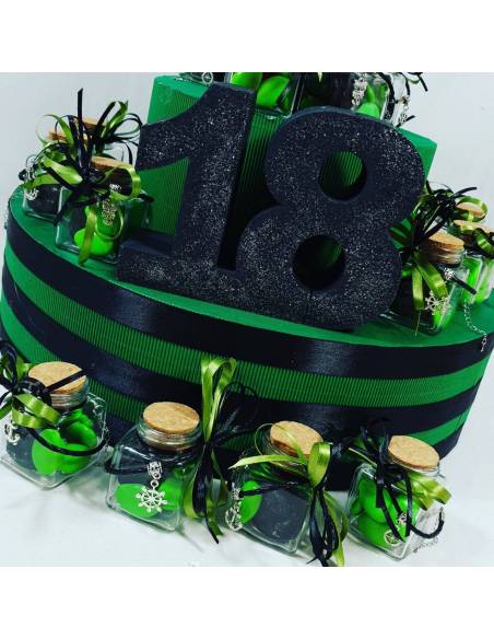 VASETTINI IN VETRO CON TAPPO SUGHERO E BRACCIALI ANCORA, BUSSOLA, TIMONE, GUFO