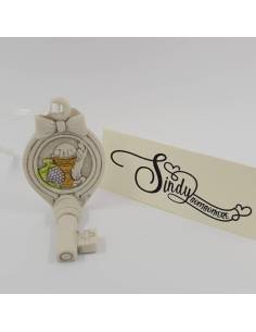 bomboniera comunione fai da te,chiave