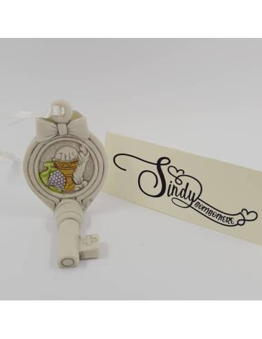 bomboniera comunione fai da te,chiave