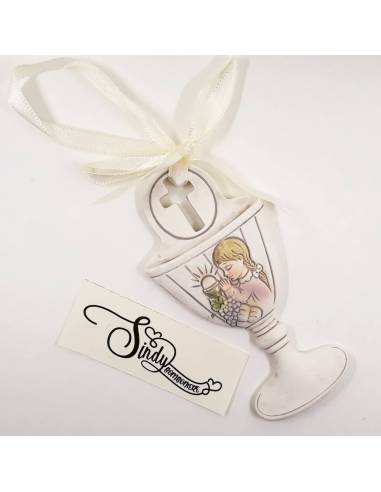 Particolare bomboniere Comunione bimba,fai da te