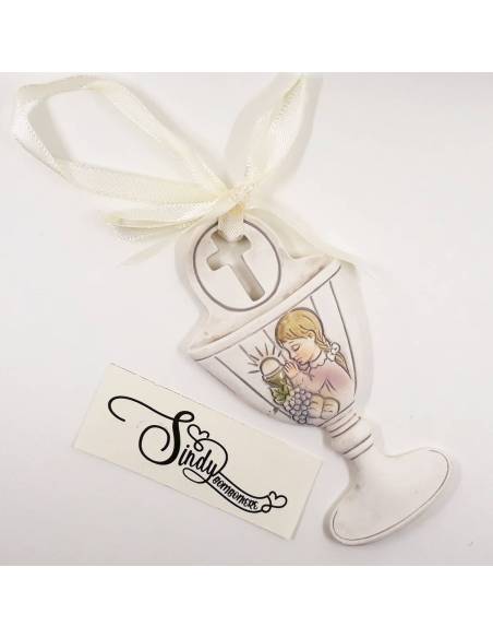 Particolare bomboniere Comunione bimba,fai da te