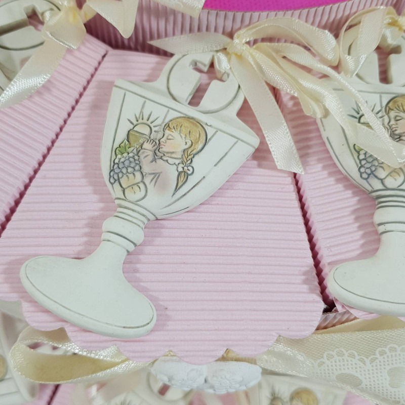 Bomboniere bimba Comunione online pendente calice