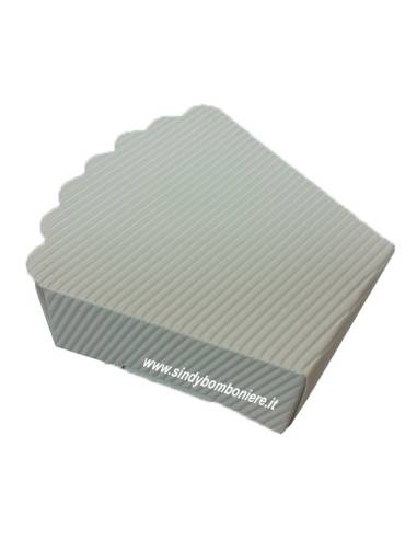 ASTUCCI A FORMA DI FETTA 9X6X3CM PORTACONFETTI FAI DA TE CONFEZIONE BOMBONIERA
