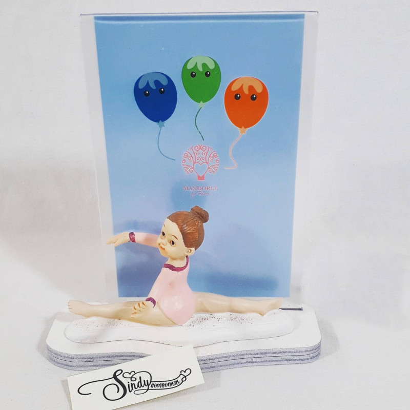 Cornice Portafoto bimba ballerina con tutù