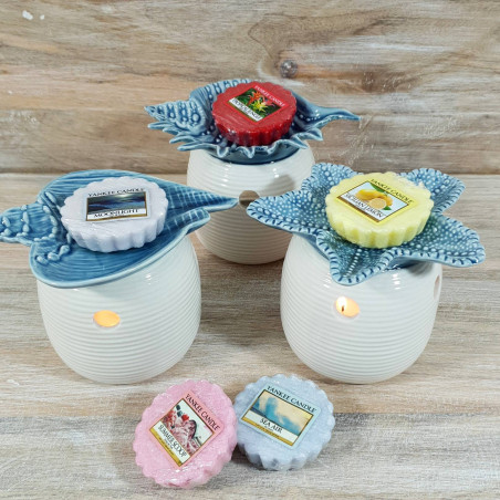 Bruciatore a tema marino con tartine Yankee Candle stella marina, conchiglia