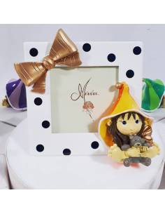 Torta porta bomboniere streghetta pixie colorate 2