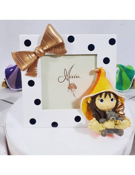 Torta porta bomboniere streghetta pixie colorate