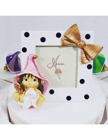 Torta porta bomboniere streghetta pixie colorate