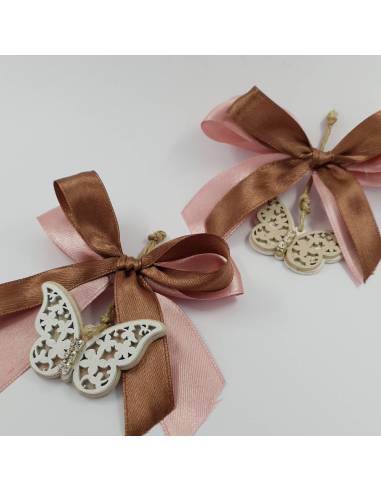 BOMBONIERE SEGNAPOSTO per cresima comunione battesimo matrimonio molletta con angioletti musicisti