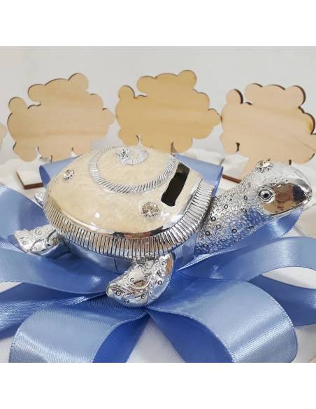 TORTA BOMBONIERE COCCINELLA fiore SPEDIZIONE INCLUSA  bimbo battesimo nascita