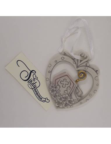 Bomboniere per la Cresima bimba, ciondolo cuore|Sindy Bomboniere|