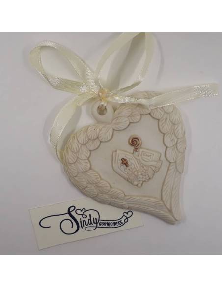 Ciondolo ali d'Angelo per ricordo della Santa Cresima|Sindy Bomboniere