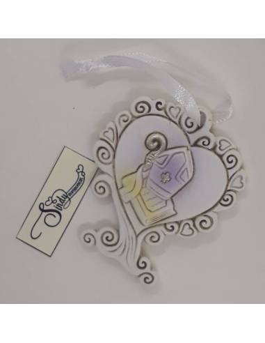 Particolari idee bomboniere per Cresima, cuore e Albero della Vita