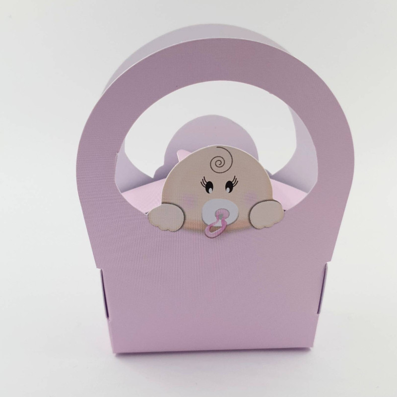 Scatolina confetti nascita bimba|Bomboniere Nascita|SindyBomboniere|