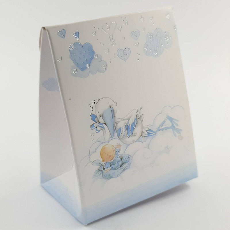 Portaconfetti nascita per maschietto