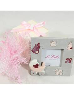 Bomboniere Battesimo bimba, cornice portafoto