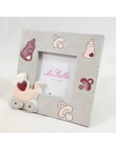 Bomboniere Battesimo bimba, cornice portafoto 2