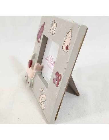 Bomboniere Battesimo bimba, cornice